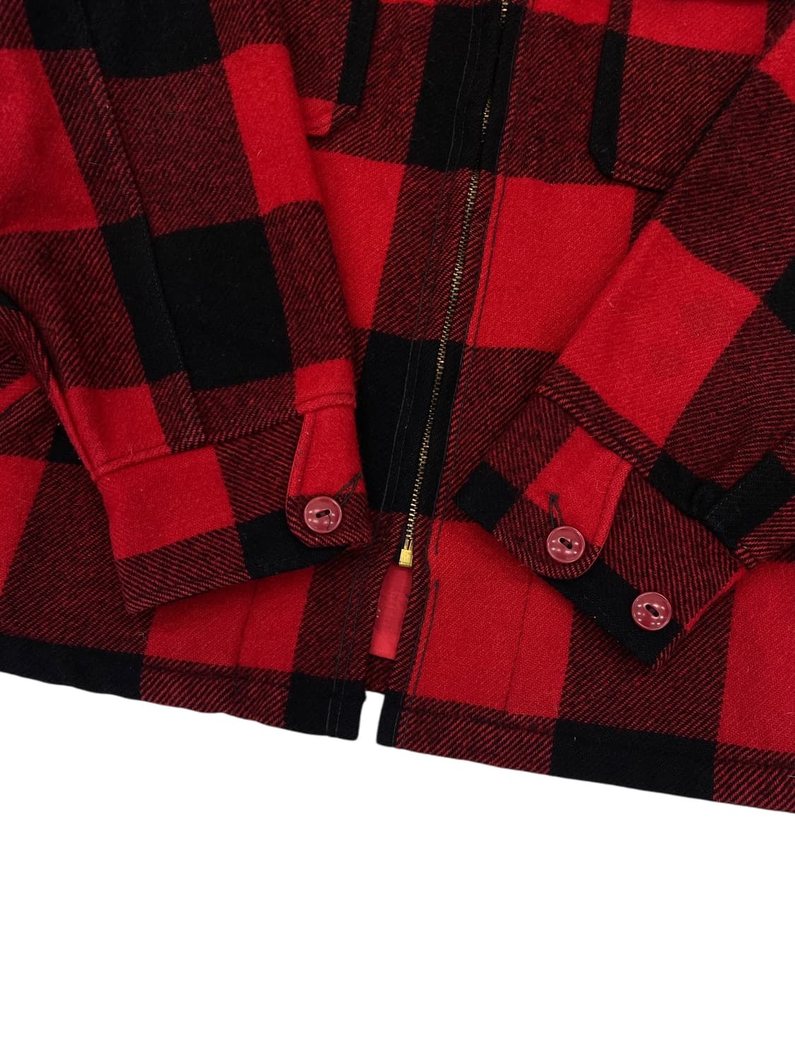 70's 울리치 버팔로 체크 크루저 자켓 상품이미지5