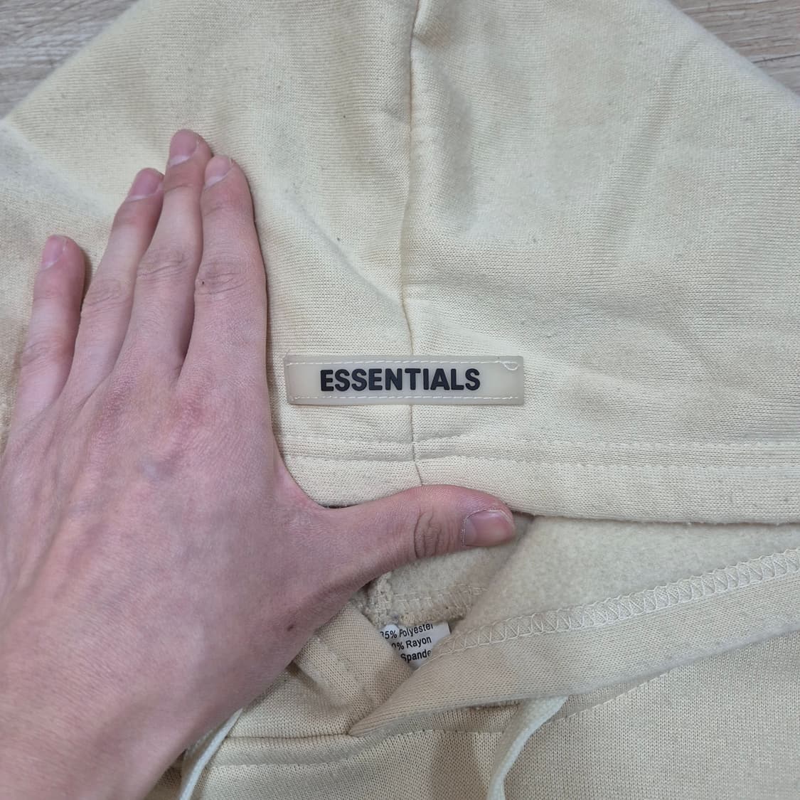 피어오브갓 에센셜 여성 빅로고 후드티 3XL(115) 상품이미지5