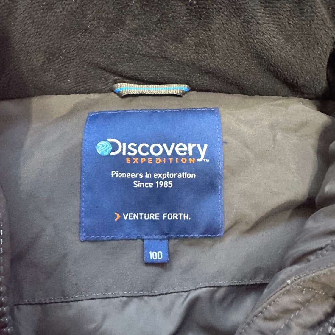 디스커버리 핑크 숏 패딩 상품이미지4