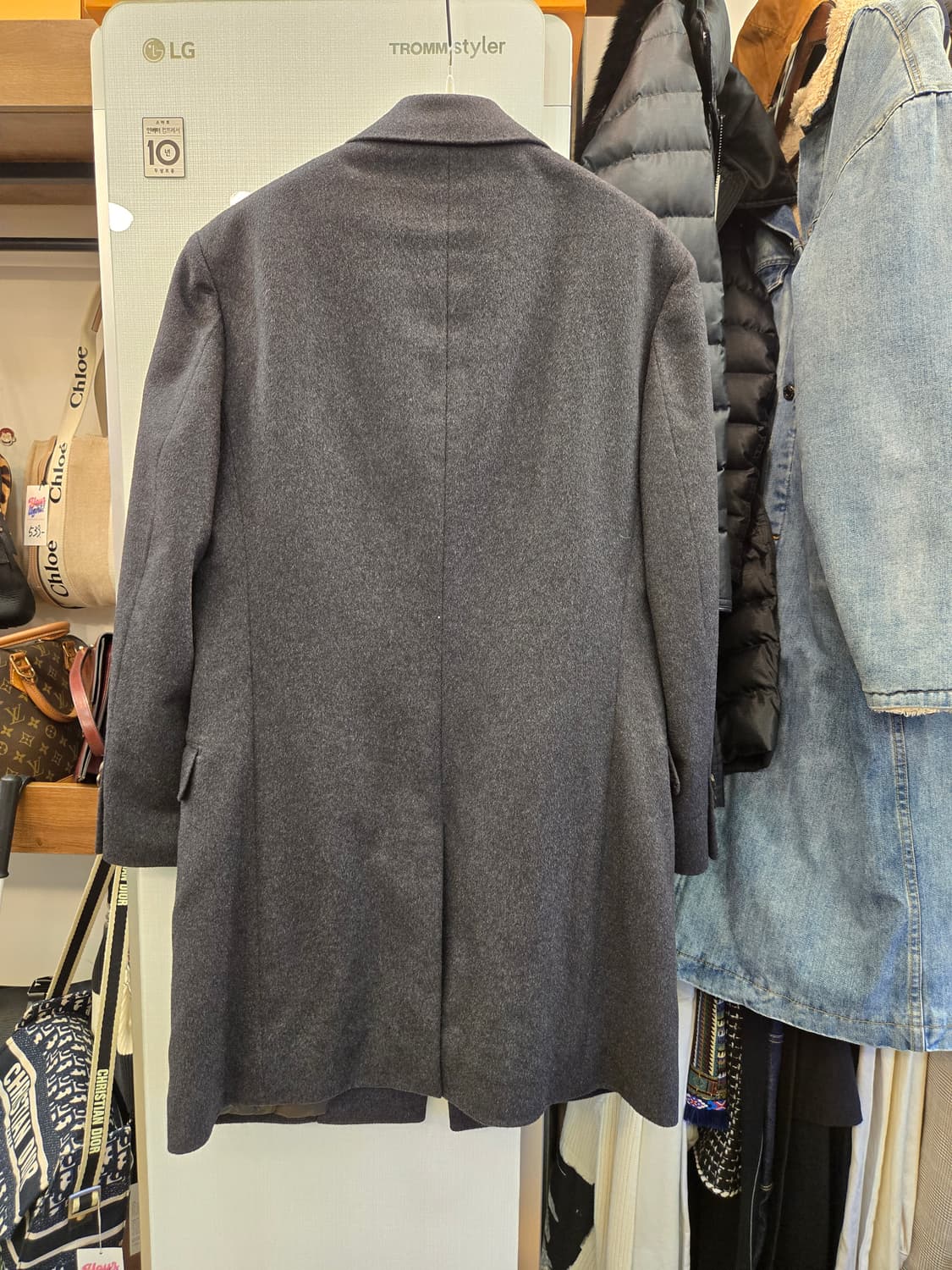 [쿨거환영]PAL ZILERI 캐시미어 98% 최고급 싱글 코트 상품이미지2