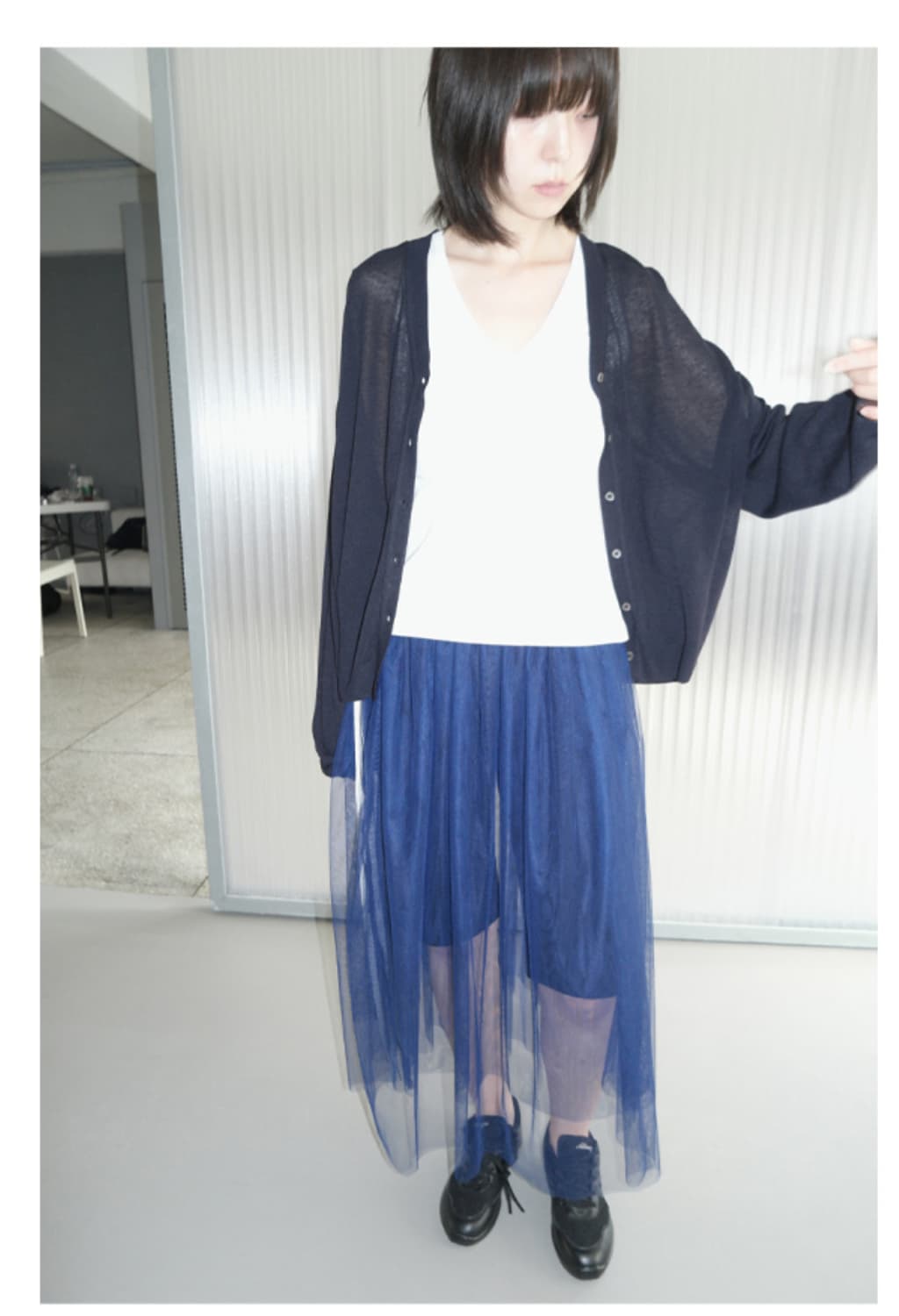 린넨 릴렉스드 가디건 상품이미지1