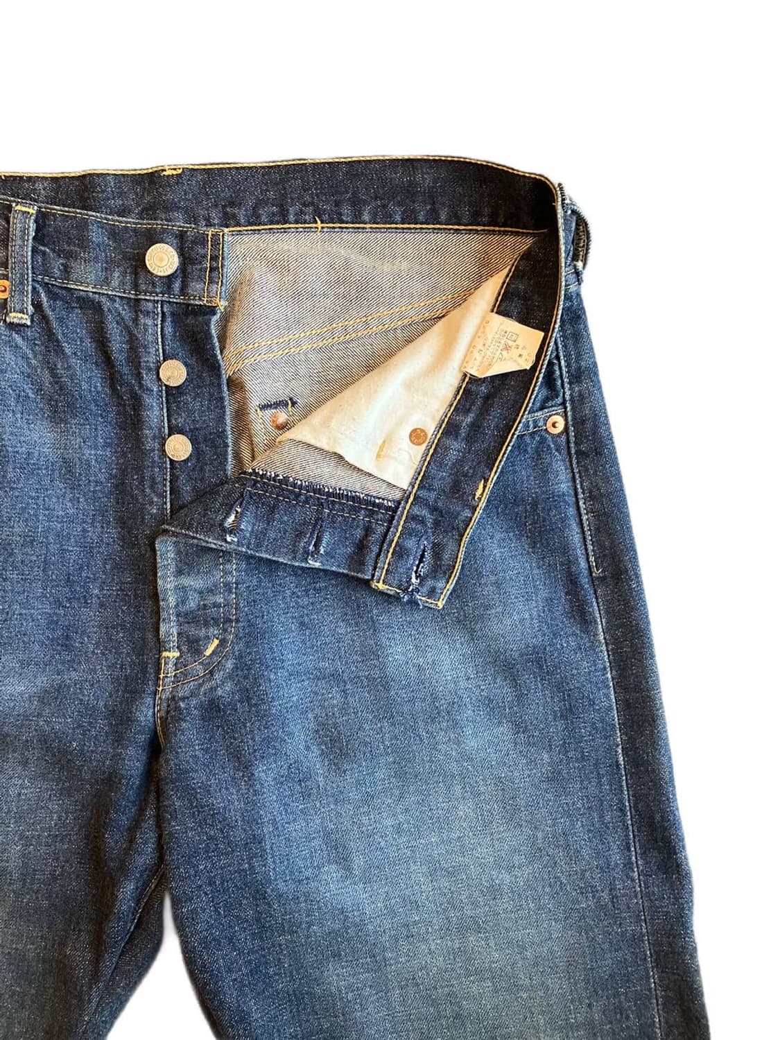 00s Levis 503 indigo jeans (30-31) p4 상품이미지3