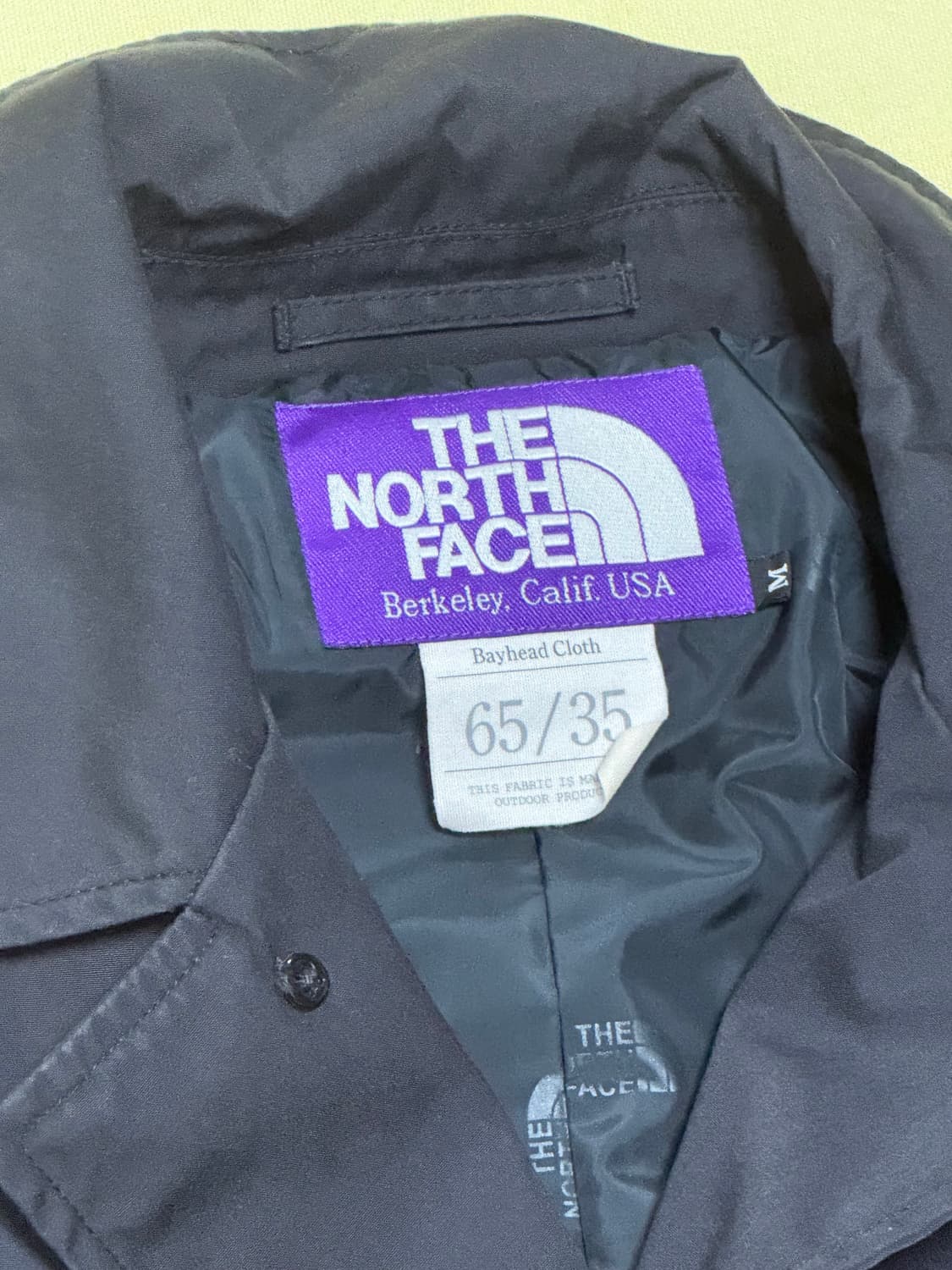 노스페이스 퍼플라벨 x 빔즈(BEAMS) 별주 베이헤드 코트 상품이미지3