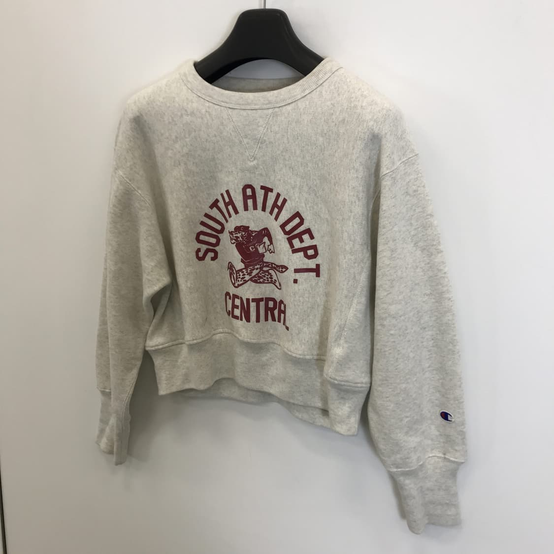 챔피온리버스위브 크롭 스웻셔츠 [여성M] 상품이미지2