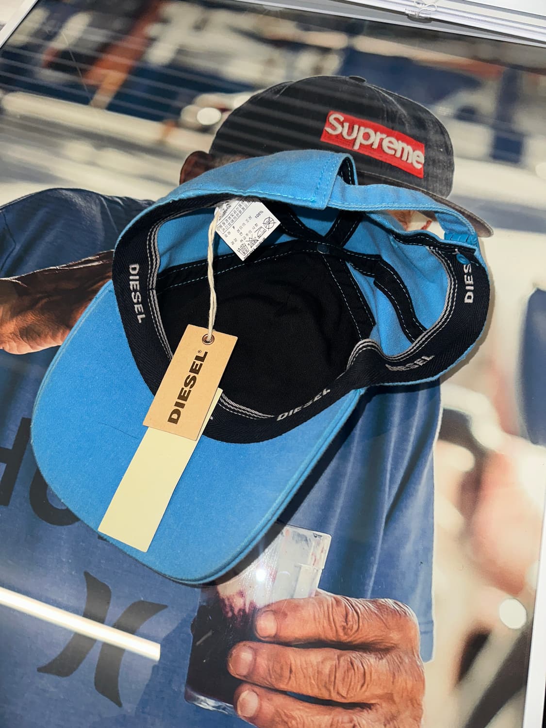 Diesel 다잉 피그먼트 볼캡 (새상품) 상품이미지2