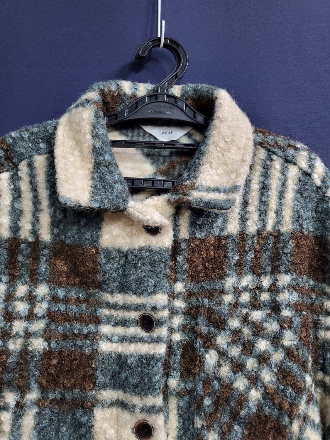 MODS 셔츠식 부클자켓(새상품) 상품이미지2