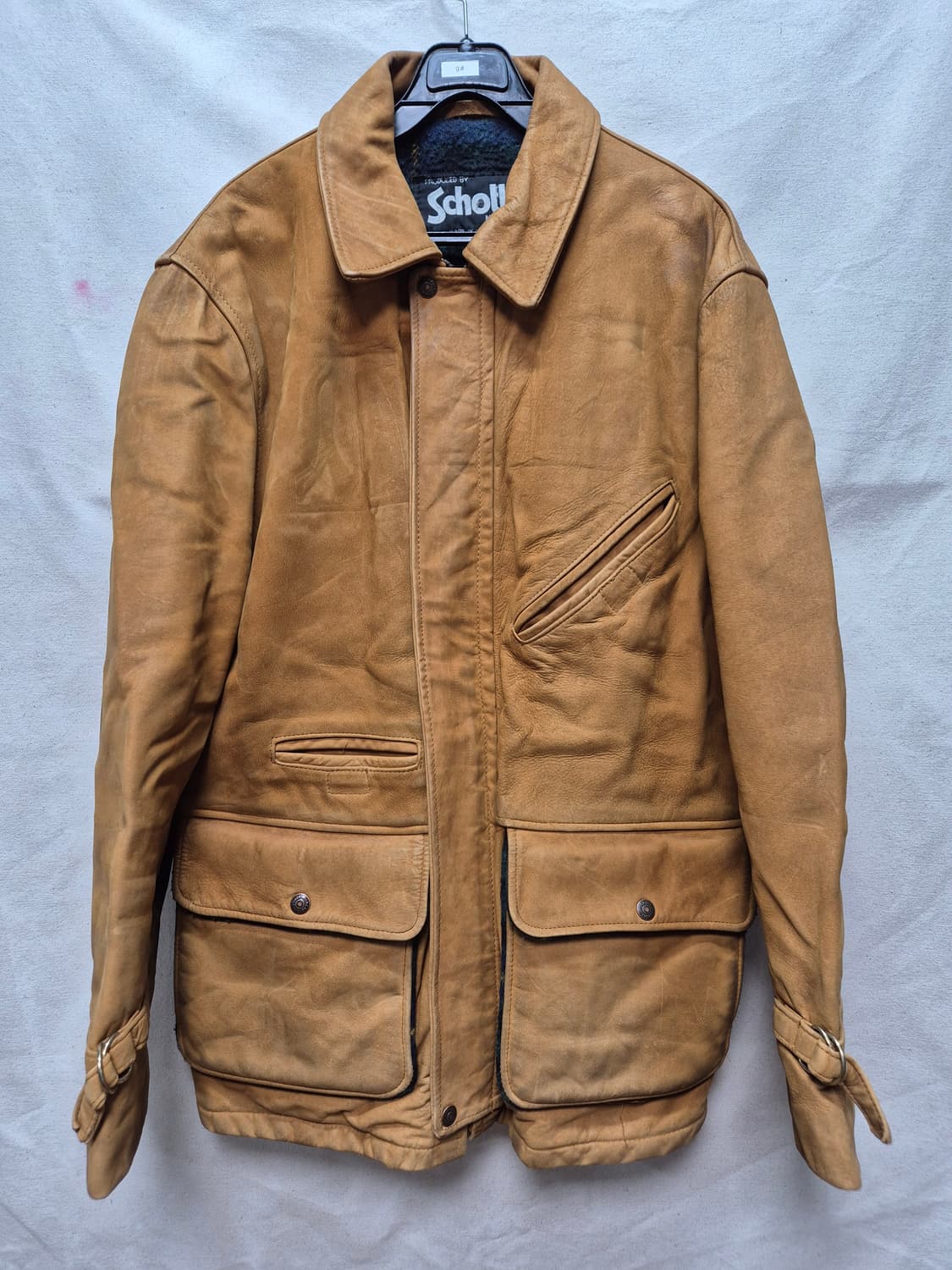 쇼트 가죽자켓 상품이미지1