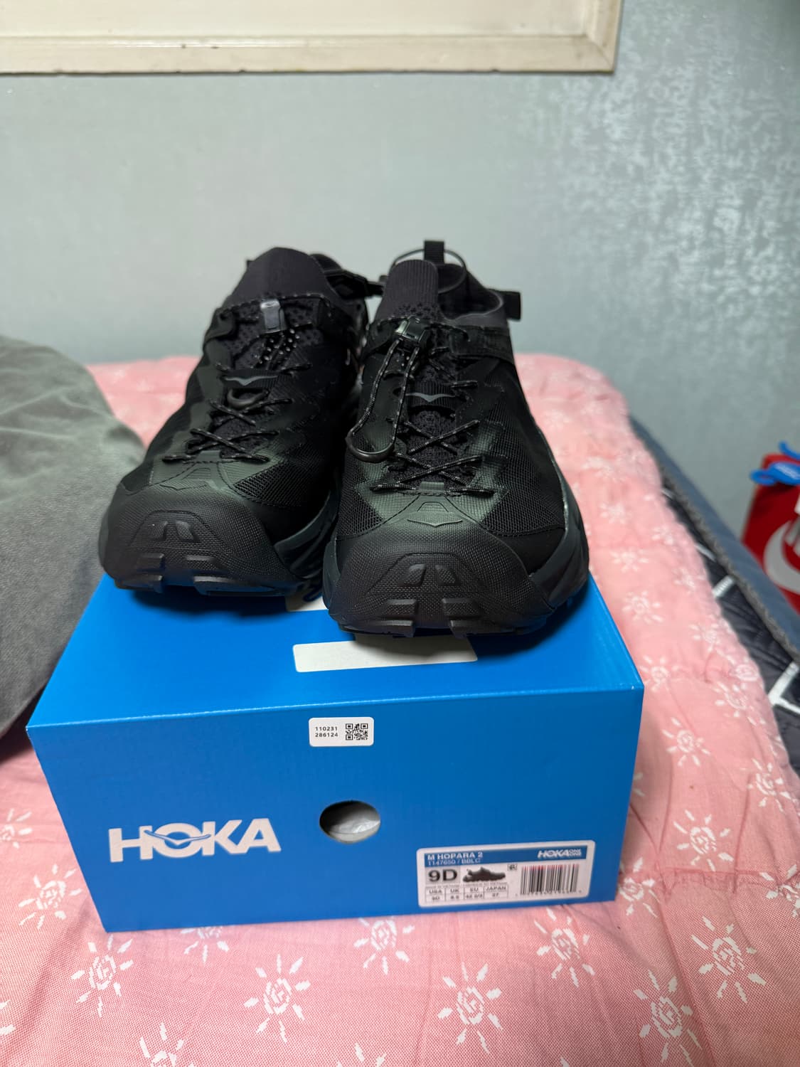 호카 호파라2 블랙 270사이즈 새상품 판매 상품이미지1