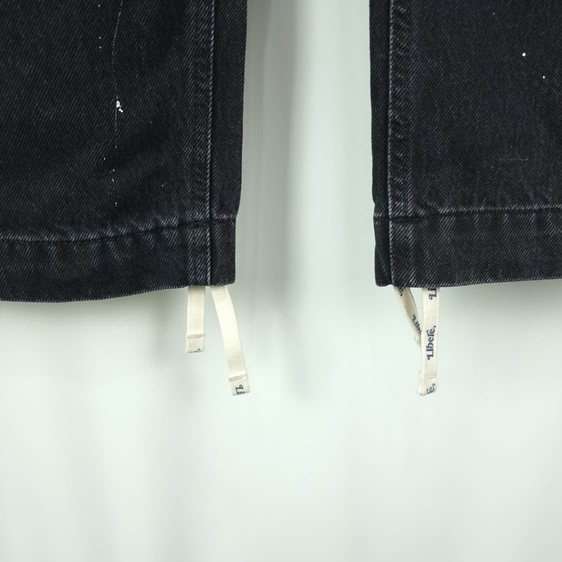[리베레] 흑청 루즈핏 카고 데님 팬츠 M18676 상품이미지6