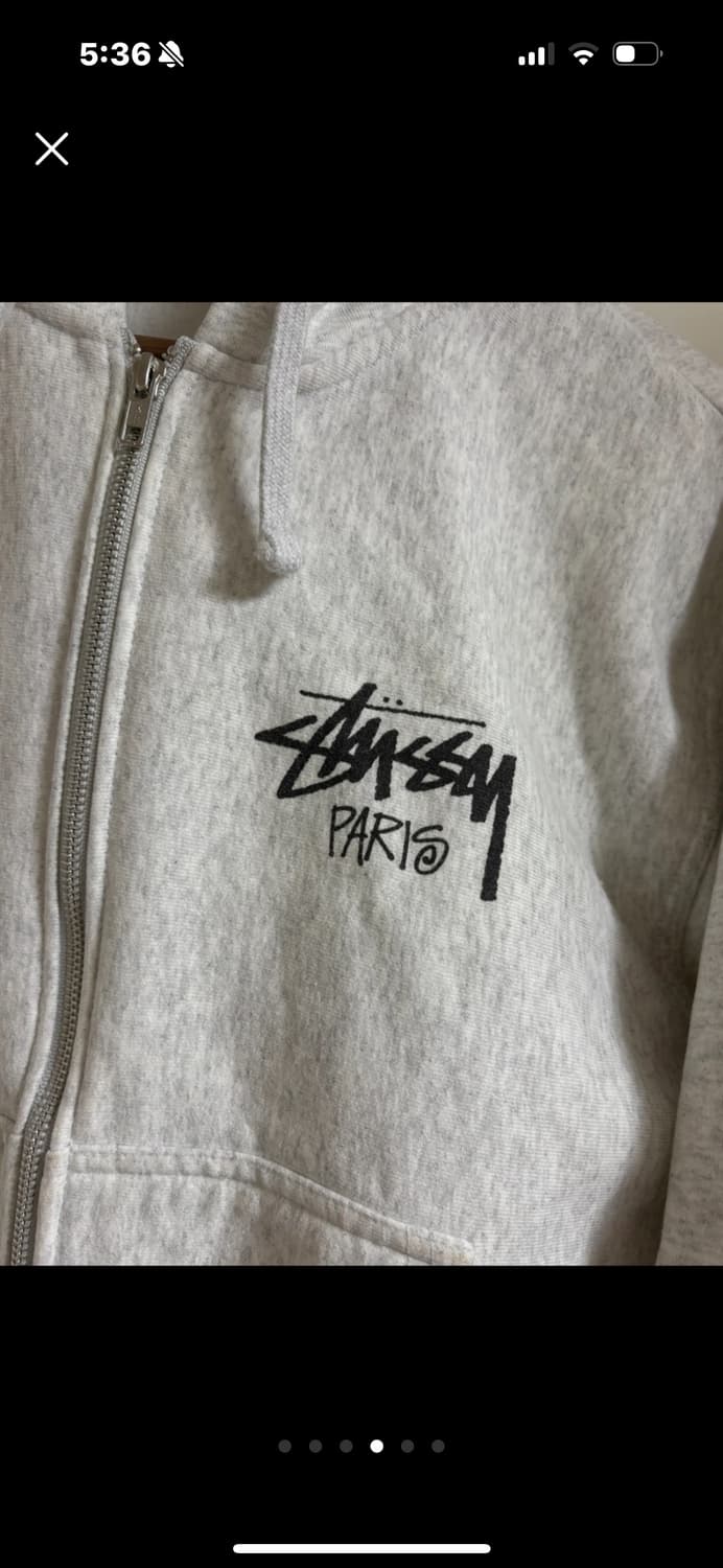 스투시 파리 후드집업 상품이미지4