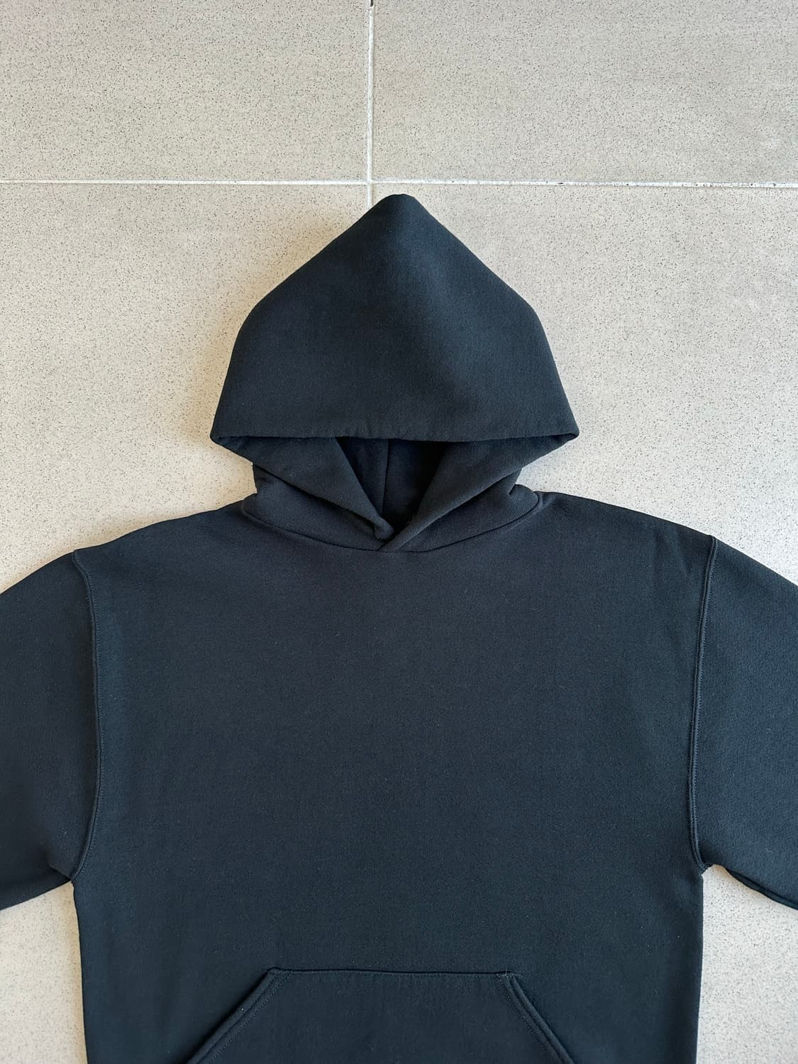 90s 빈티지 러셀 후드 블랙 M USA 상품이미지4