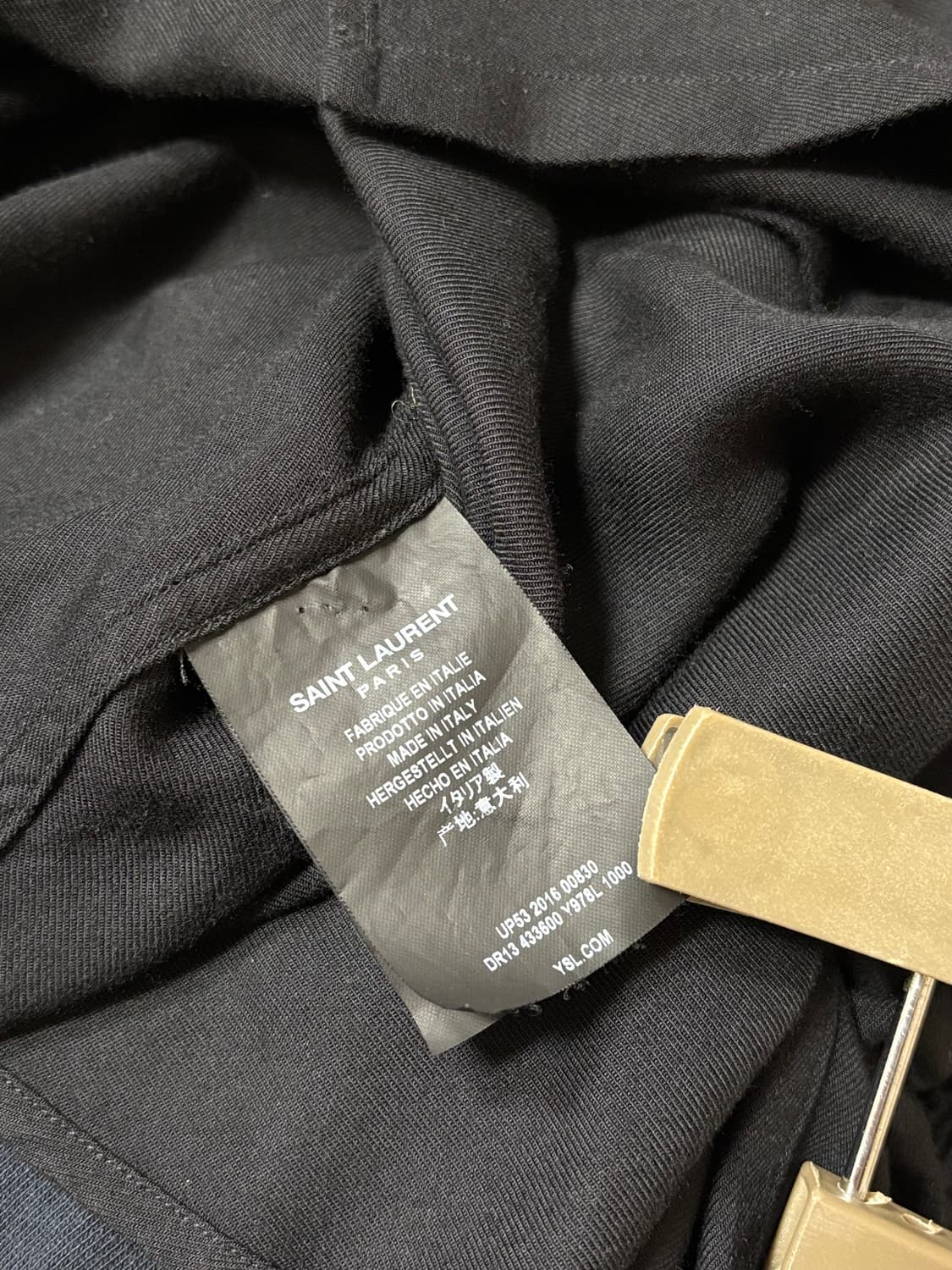 생로랑 16AW 체인스타 셔츠 상품이미지4