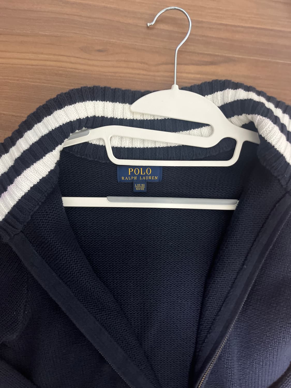 폴로 니트집업 굿 상품이미지1