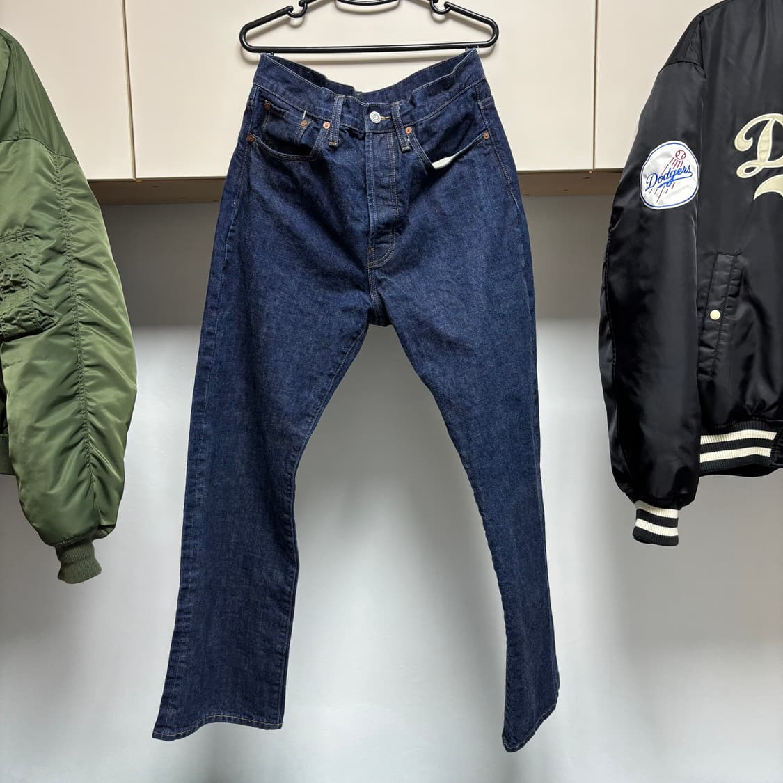 아웃스탠딩 셀비지 데님팬츠 청바지 M 32 상품이미지1