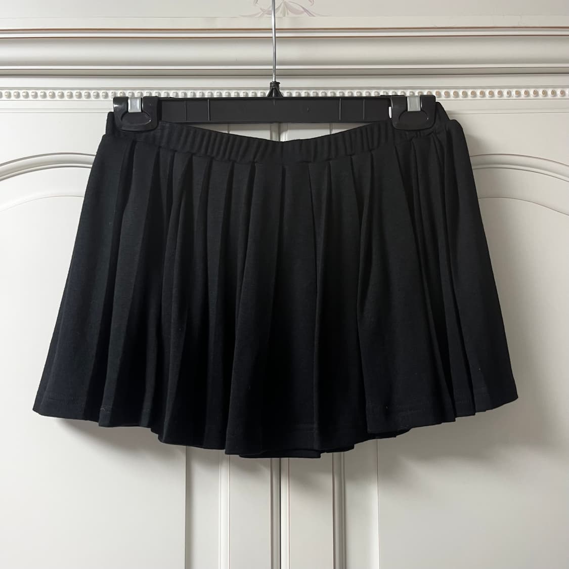 Pleated bendable mini skirt 상품이미지4
