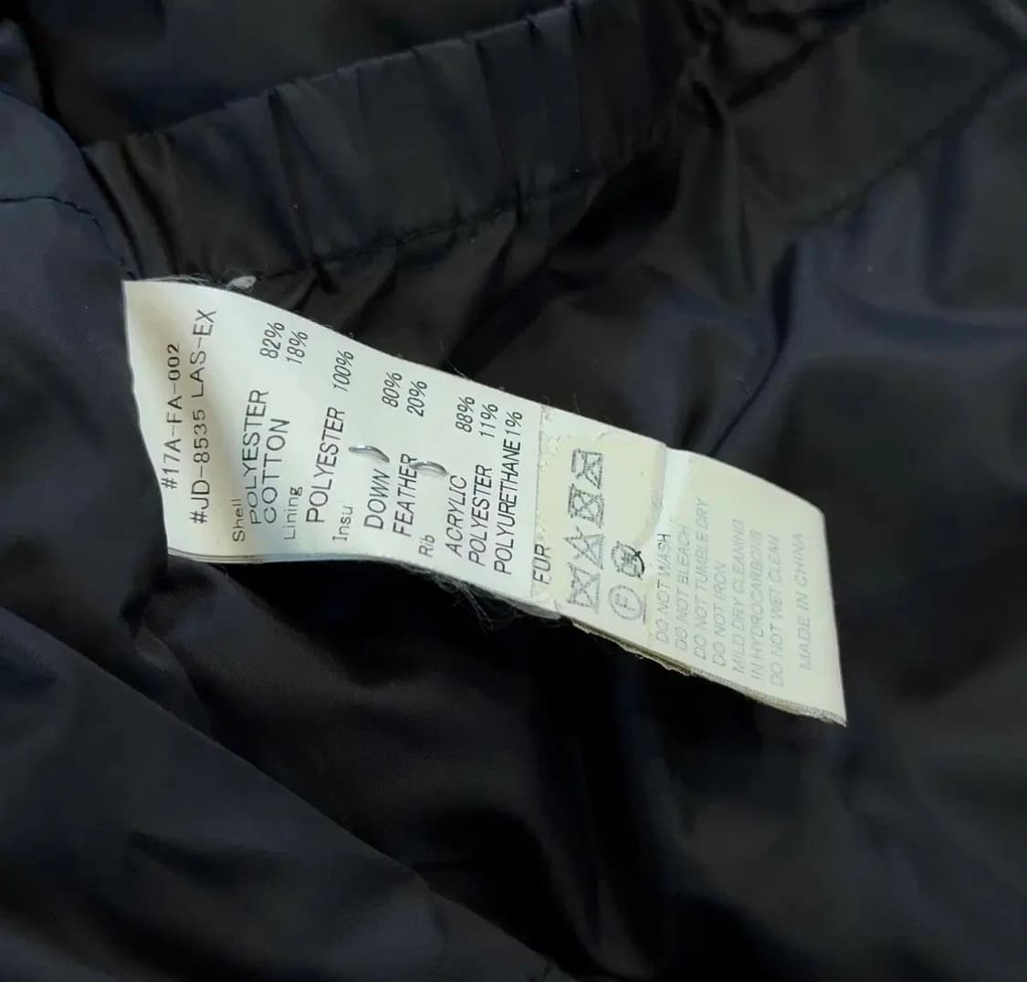 단톤 보르도 다운 자켓 상품이미지10