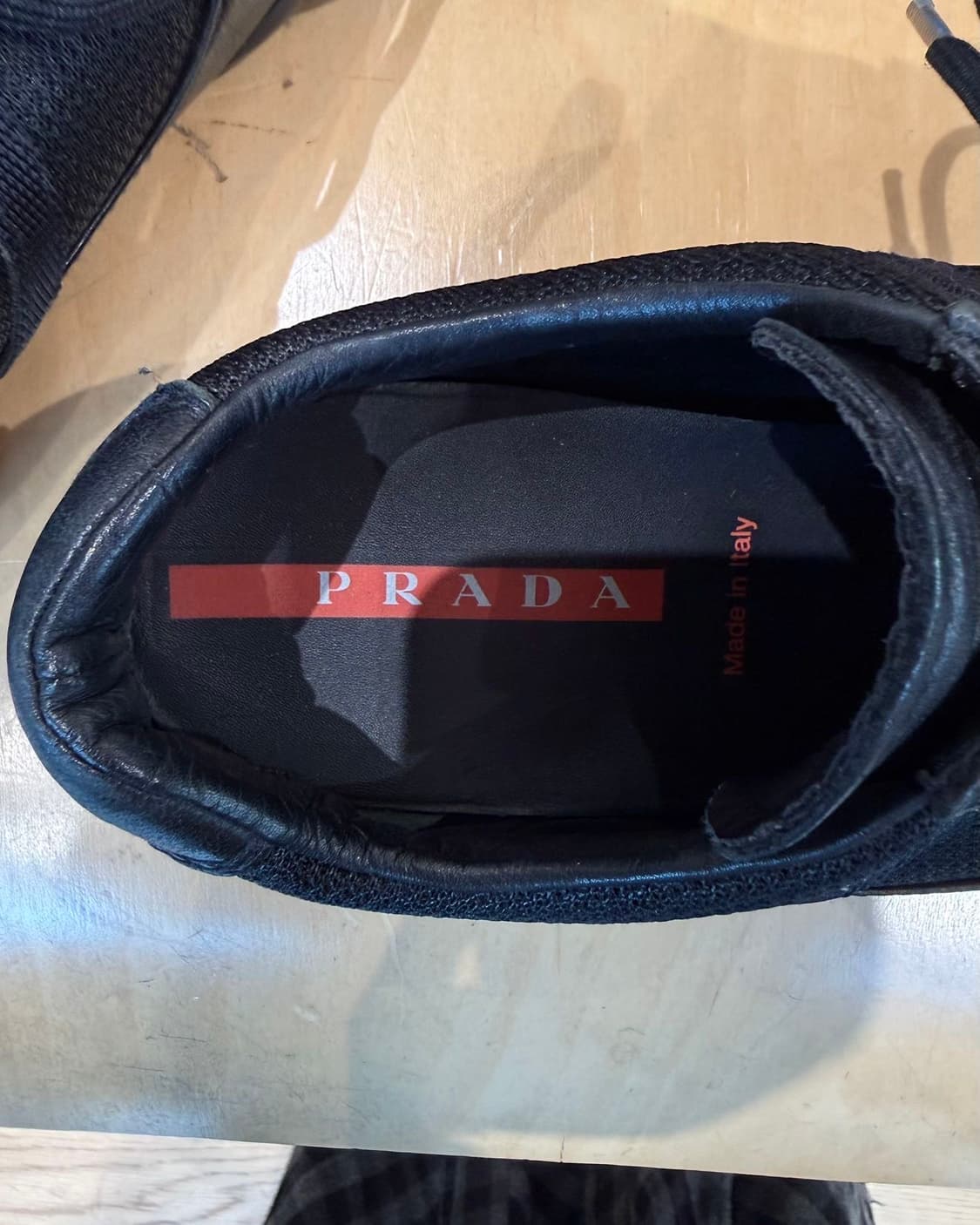 프라다 블랙 아메리카스 컵 스니커즈  상품이미지8