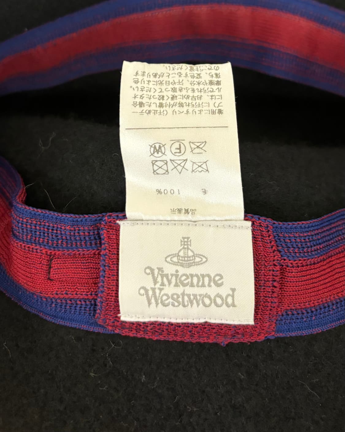 비비안 웨스트우드 라인 ORB 자수 바스크 버킷햇 상품이미지4