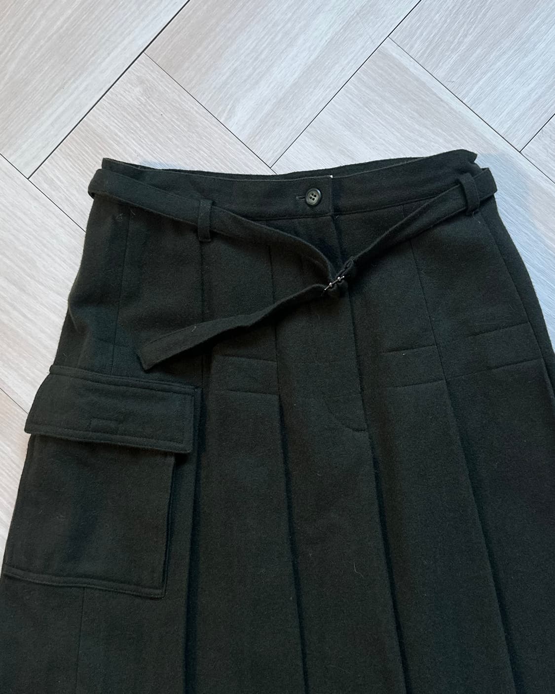 [PURE COLLECTION] cargo pleats skirt 상품이미지4