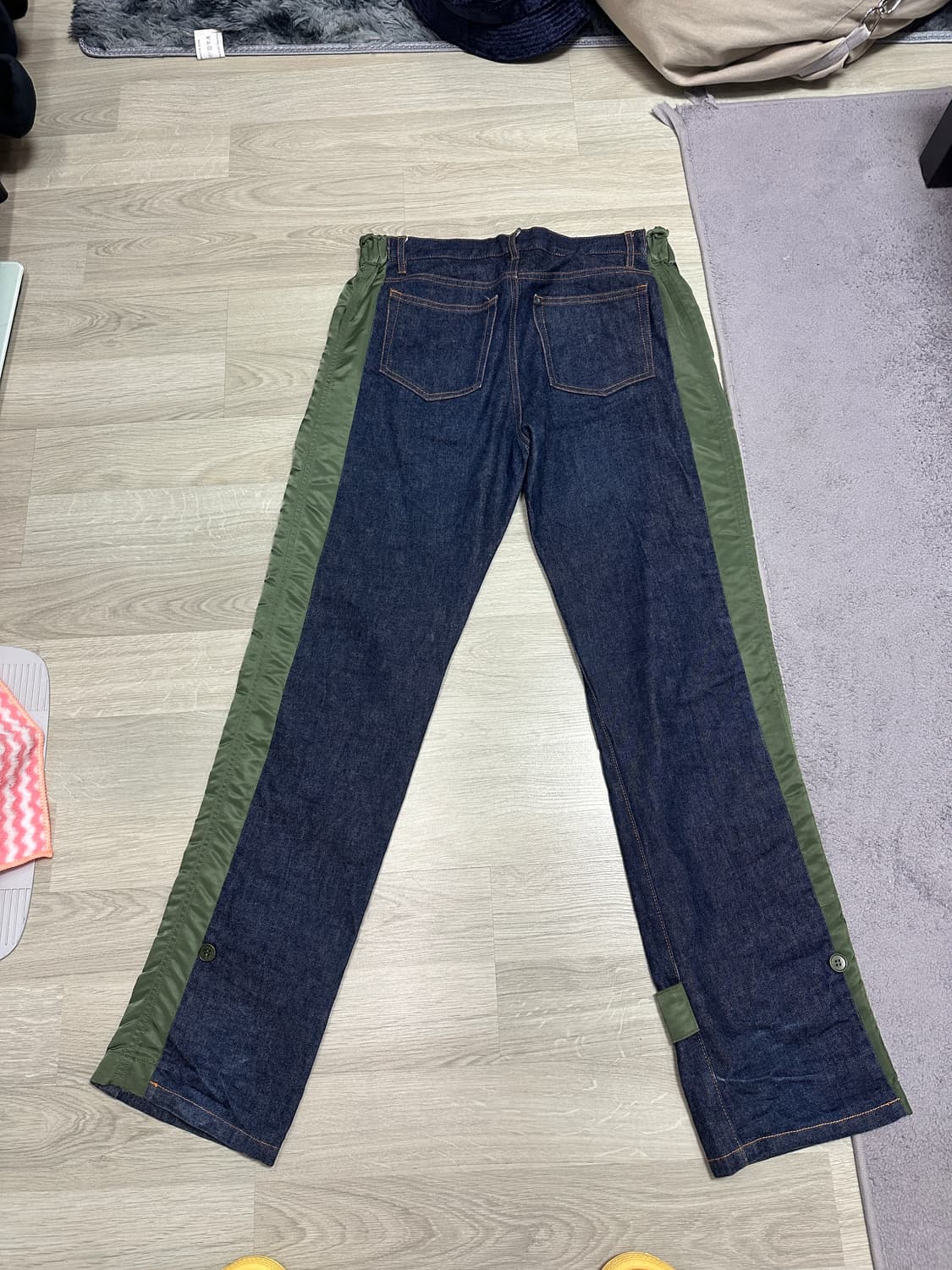 sacai x apc 사카이 아페쎄 데님 셋업 팝니다 상품이미지4