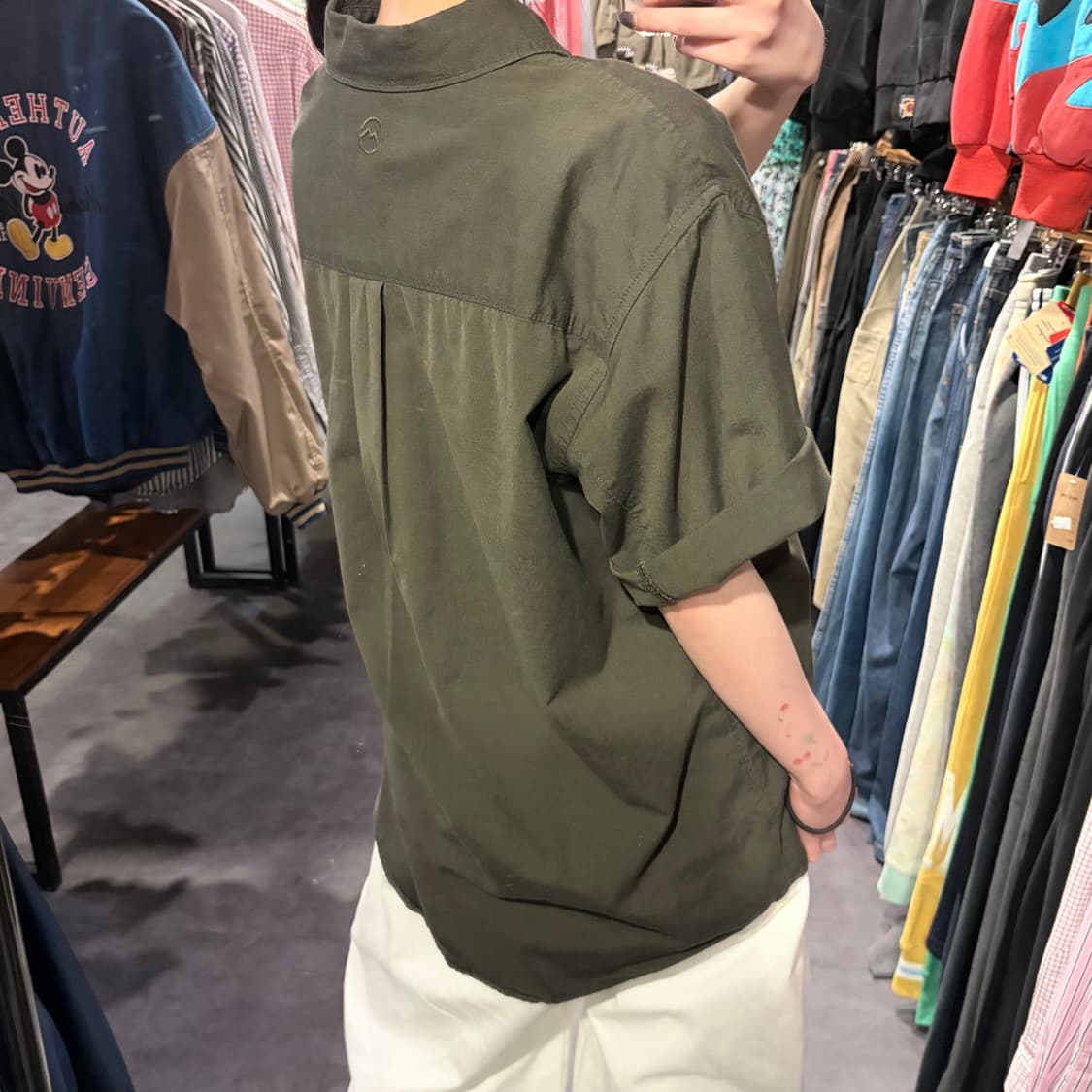 [IM] Carhartt 칼하트 반팔 셔츠 다크그린 상품이미지7
