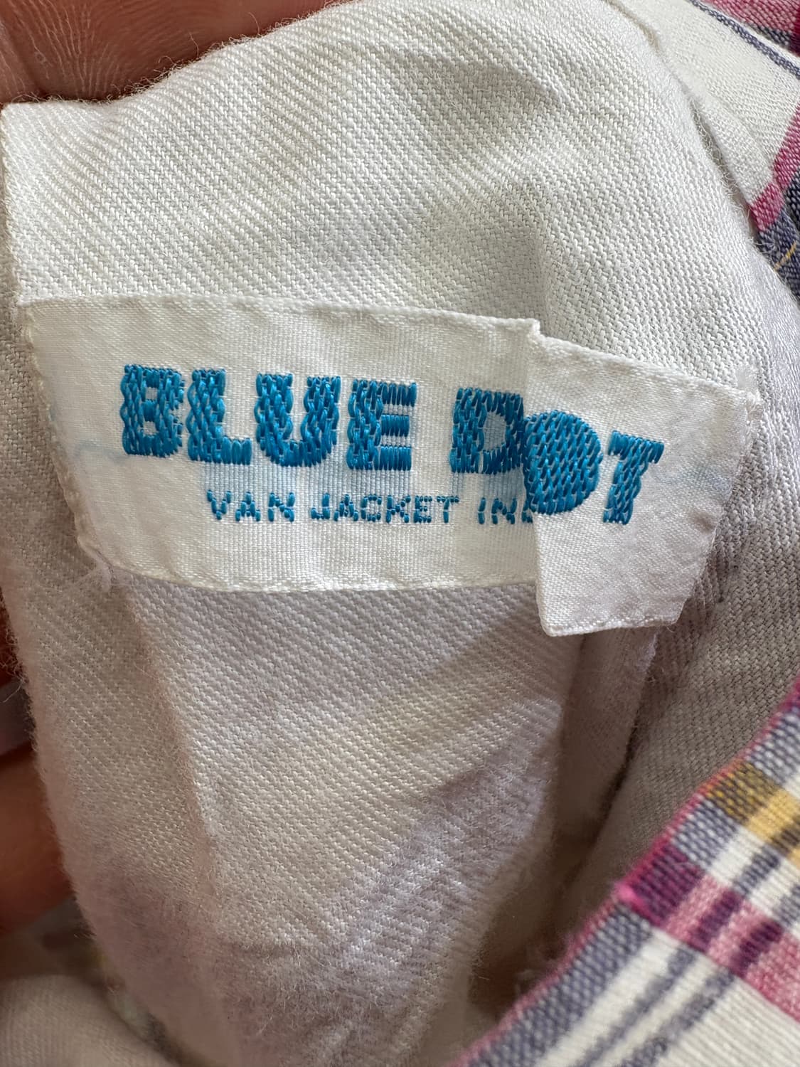 BLUE DOT BY VAN JACKET 체크팬츠 상품이미지6