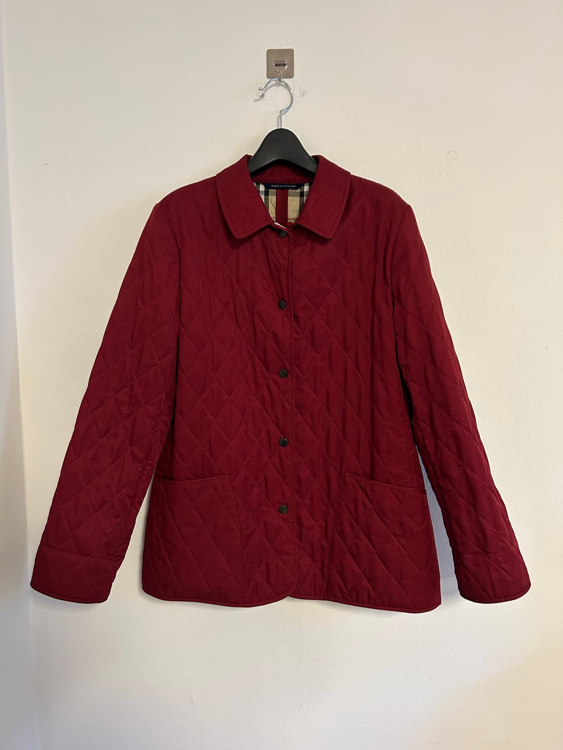 버버리 런던 클래식 체크 안감 퀼팅 자켓 상품이미지2