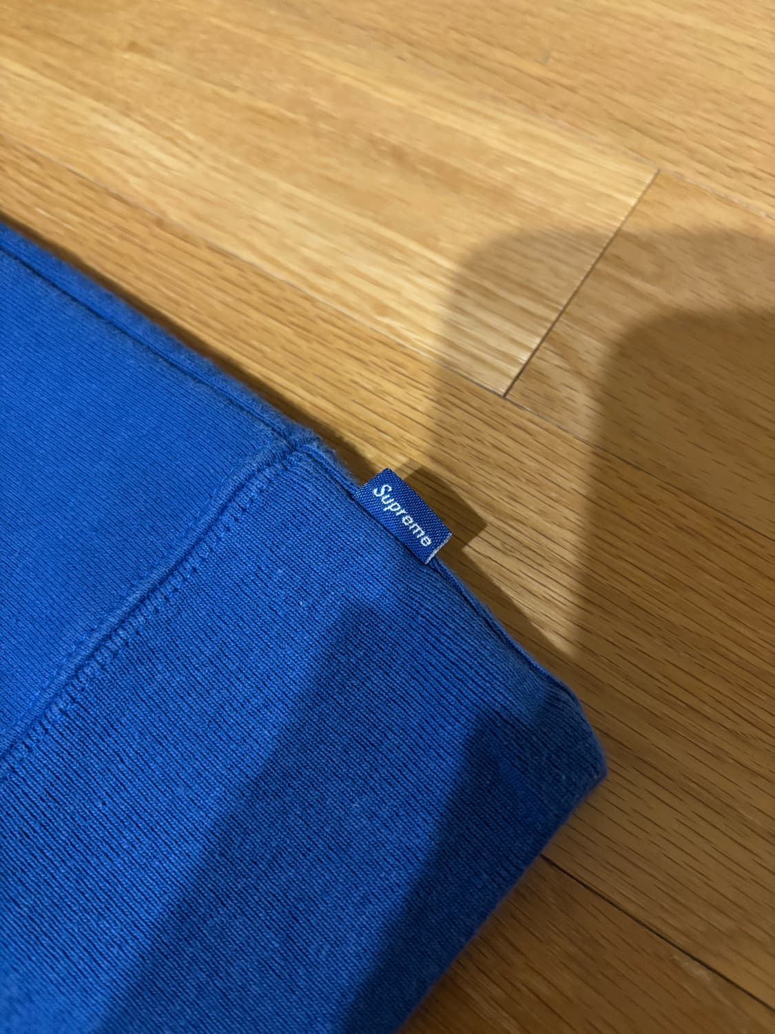 22FW 슈프림 언더라인 후드 스웻셔츠 위시드 로얄 상품이미지4