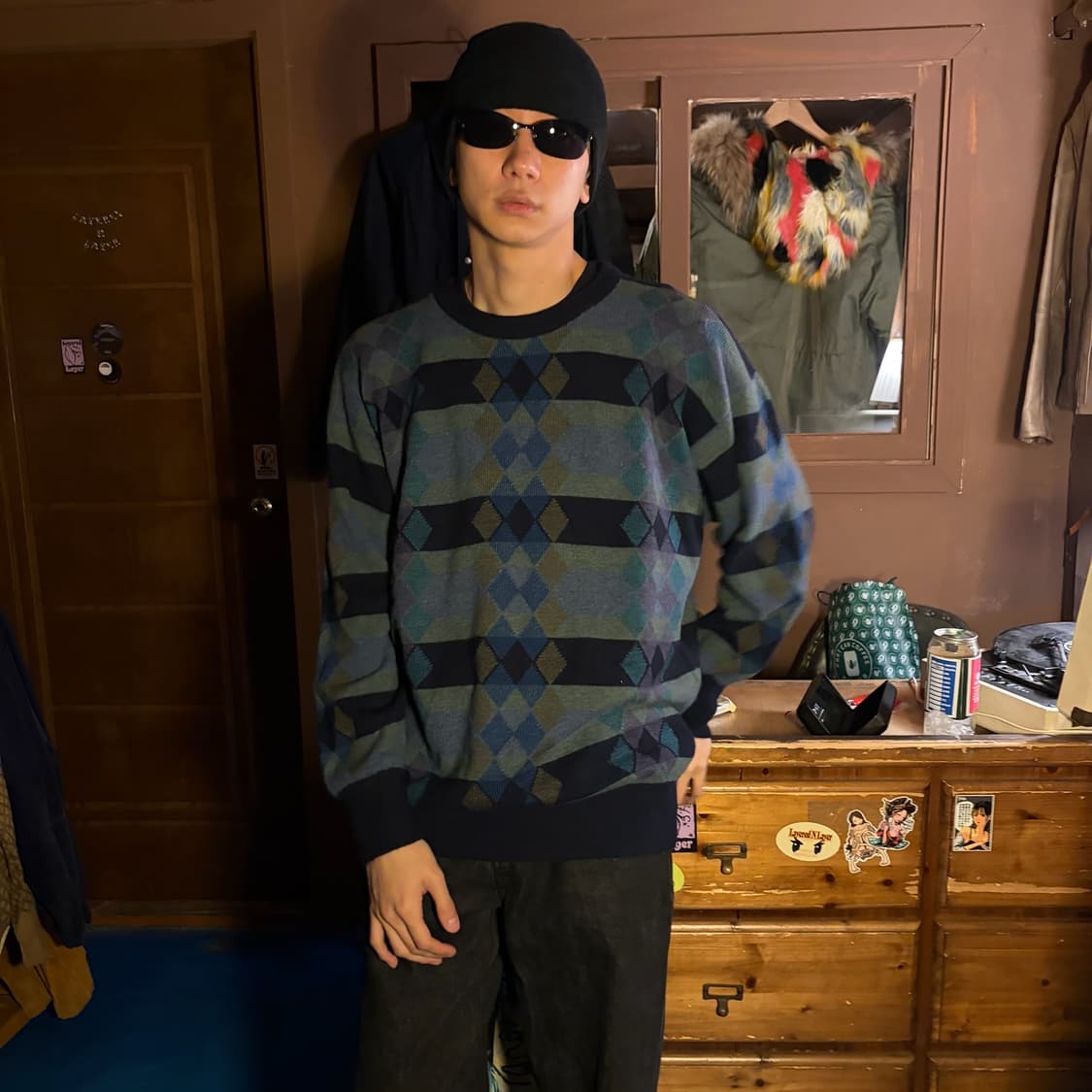 DUNHIL WOOL ANGORA OVERFIT KNIT XL 상품이미지2