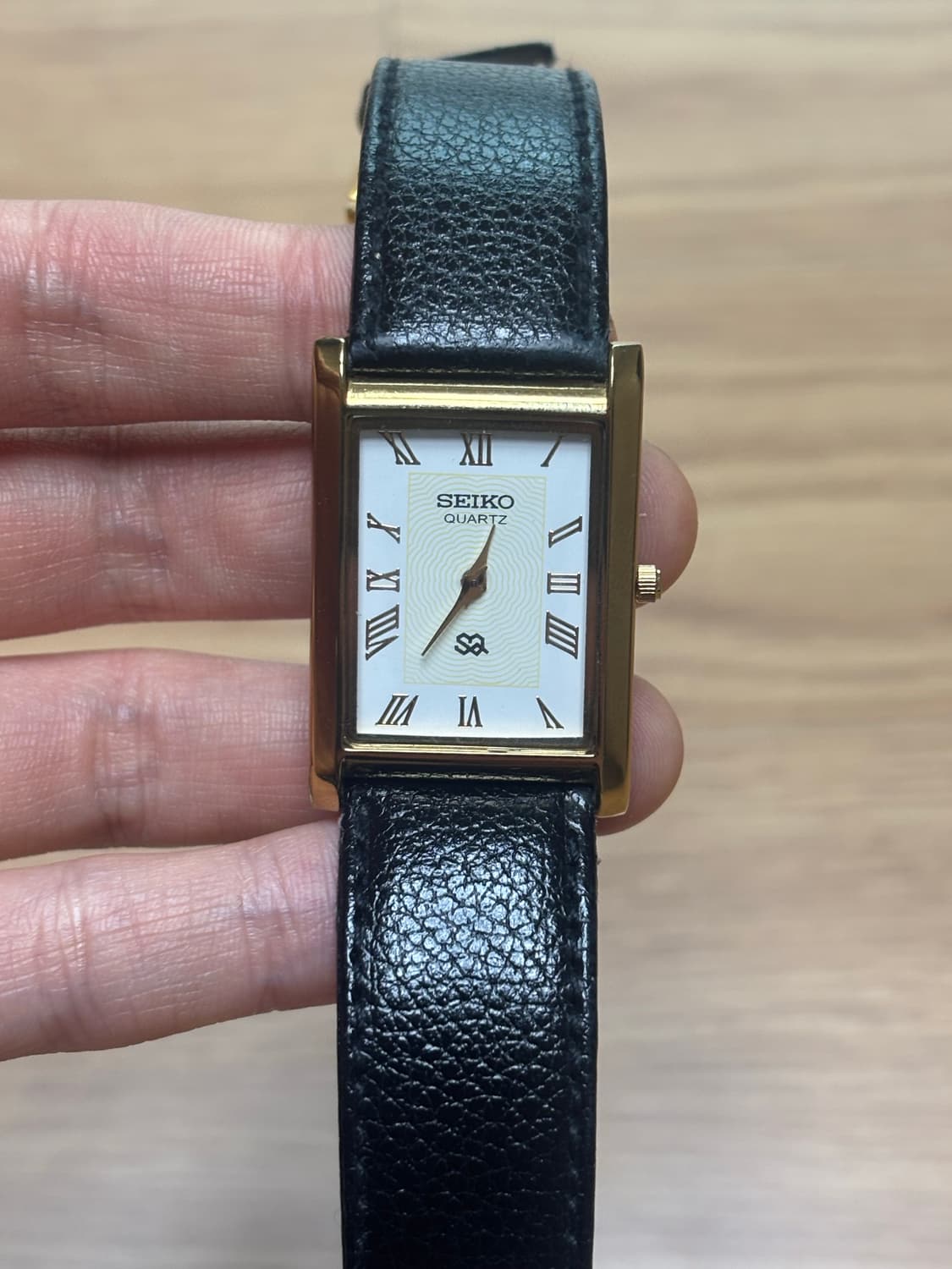 세이코 빈티지 탱크 사각 시계 so325714 세르띠에 상품이미지1