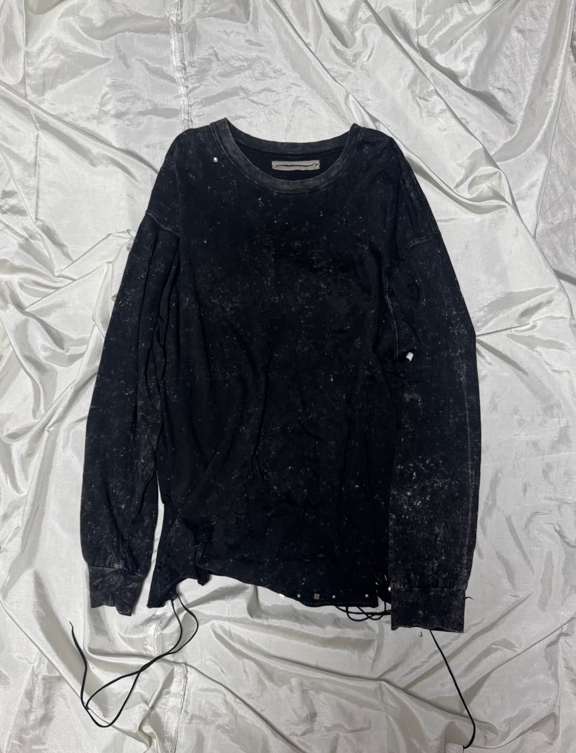 Pigment Washing Oversized Fit Long Sleev 상품이미지1