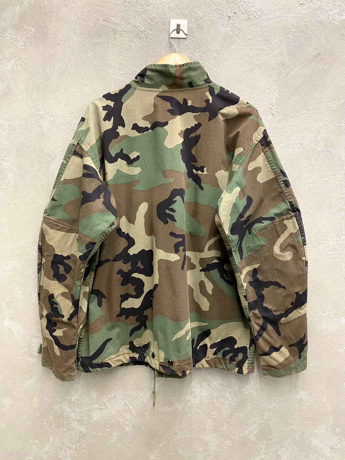 [US M] 80s U.S.ARMY 미군 케미컬 프로텍티브 우드랜드 자켓 상품이미지8