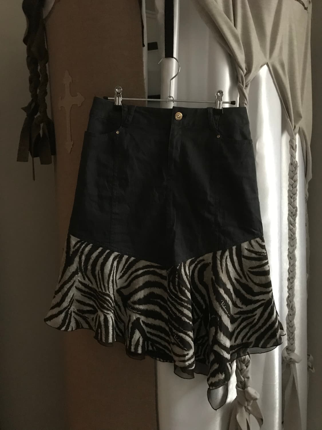vintage zebra pattern skirt (29inch) 상품이미지9