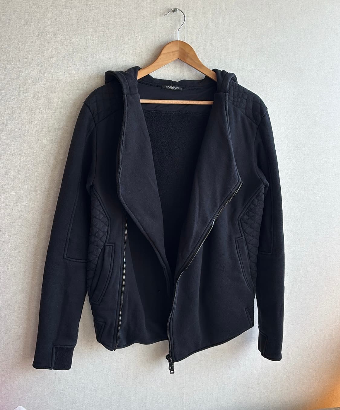 Asymmetric Biker Hoodie 상품이미지4