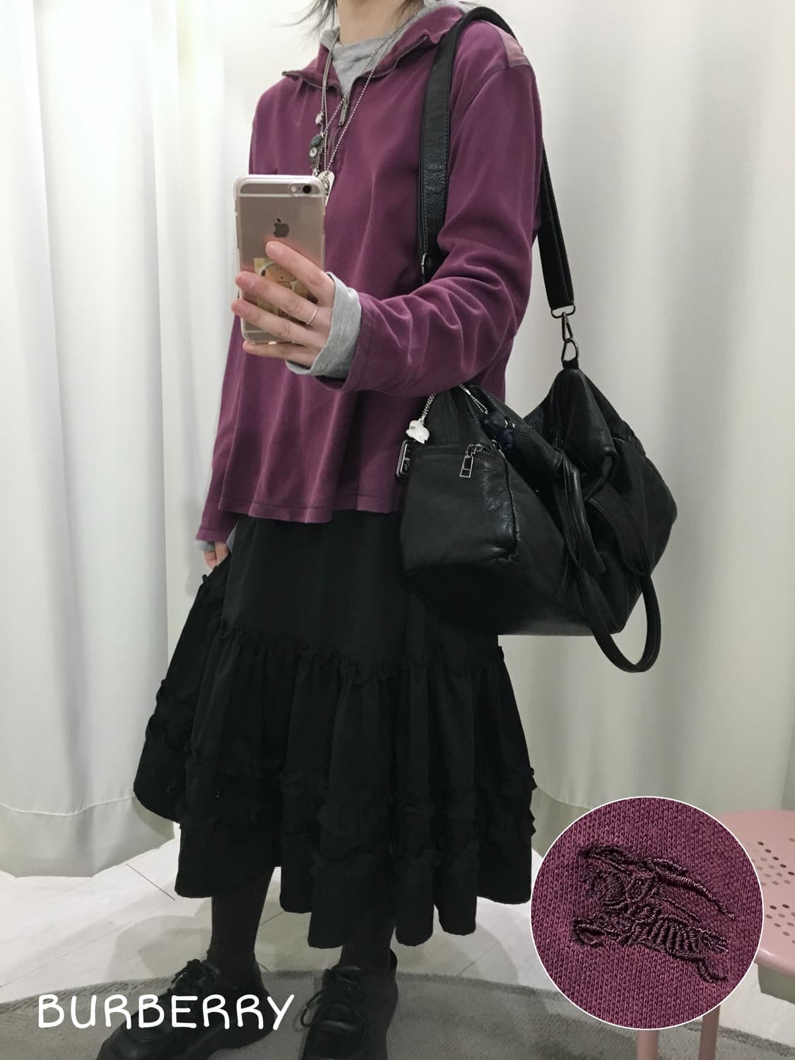 BURBERRY check long sleeve 상품이미지1