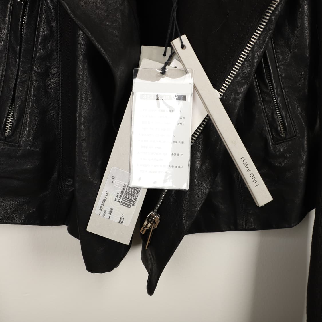 42 / Rick Owens 릭오웬스 나스카 가죽자켓 상품이미지9