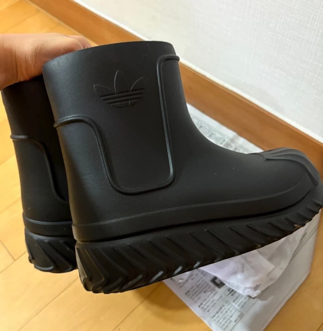 아디다스 아디폼 레인부츠 블랙 225 상품이미지5