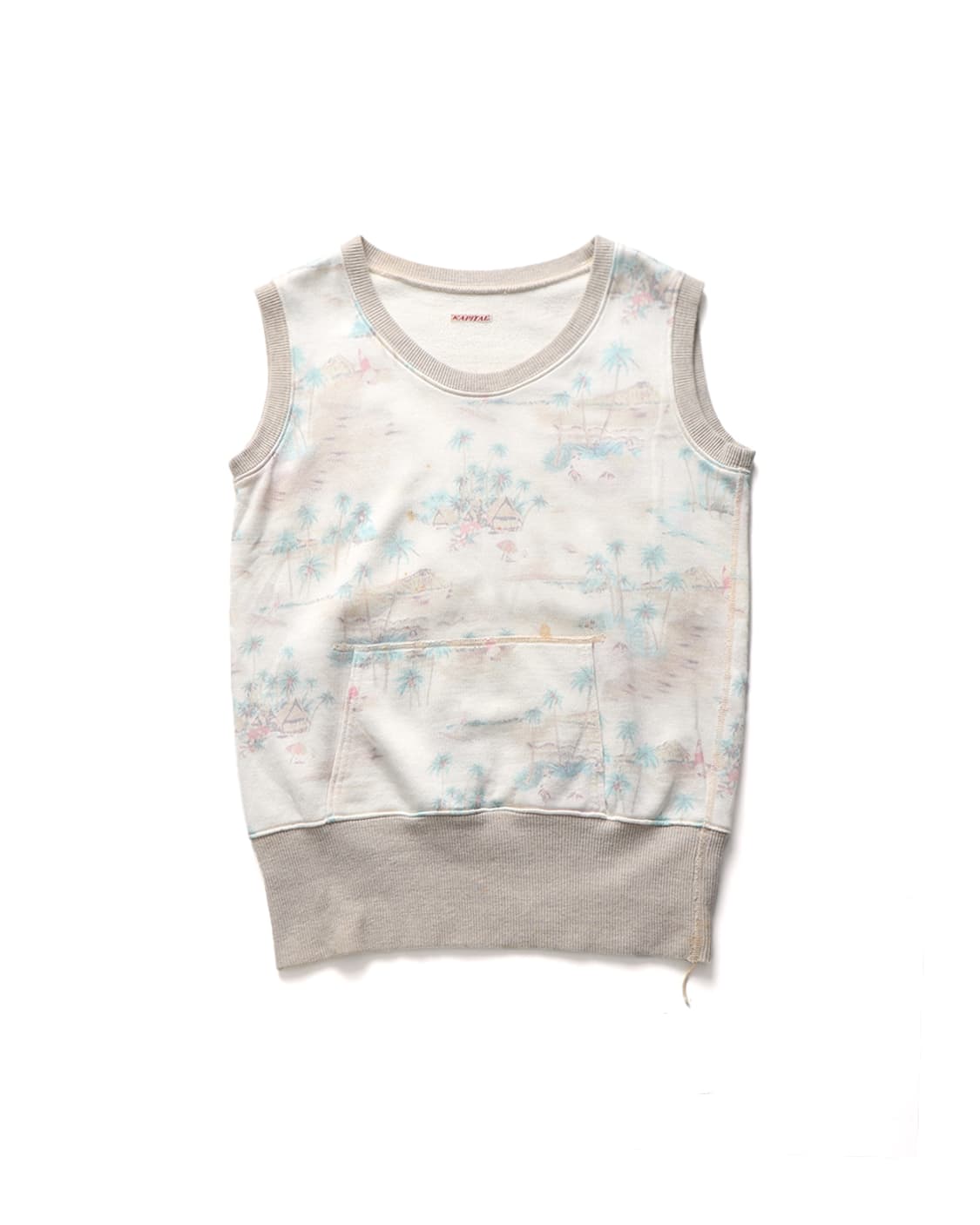 캐피탈 KAPITAL Sweat Vest 상품이미지2