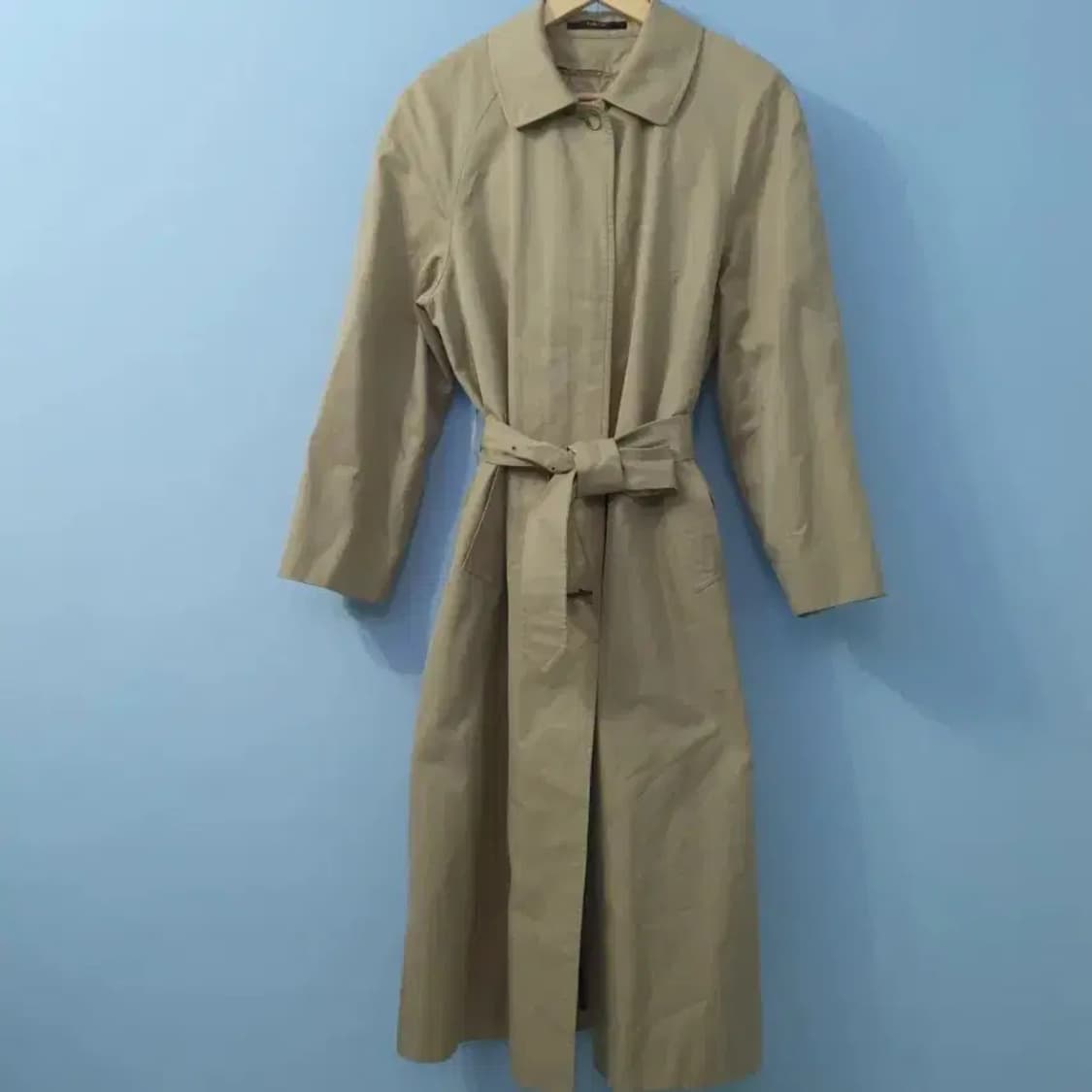 닥스 베이지 롱 트렌치 코트~66 상품이미지3