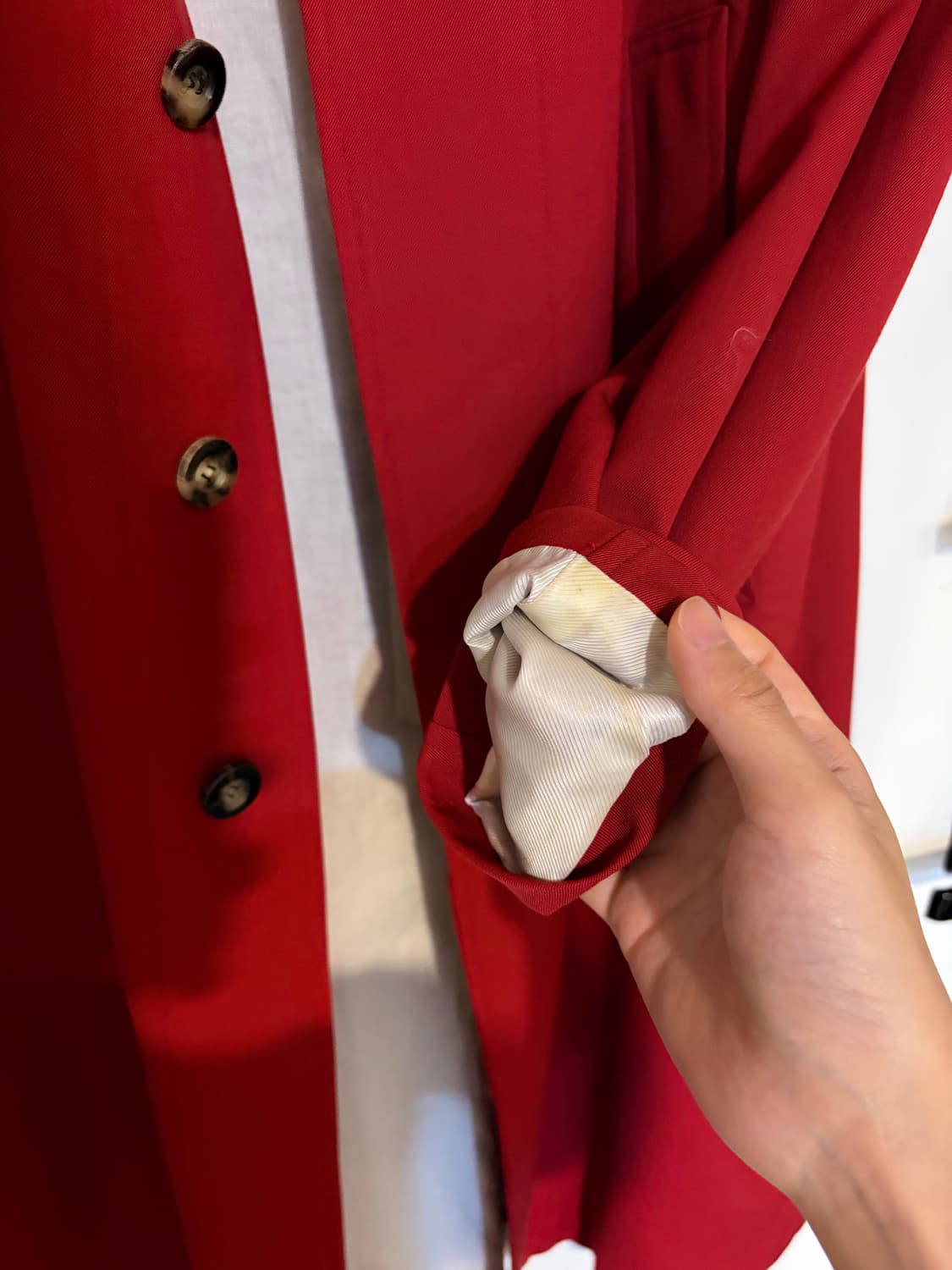 Lynder 레드 코트 상품이미지4