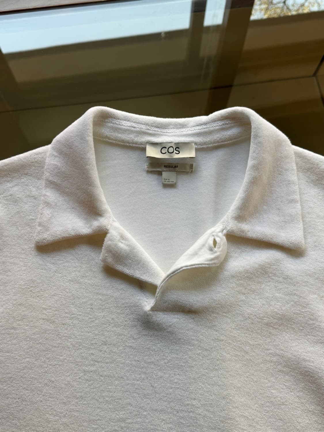 코스 오픈칼라넥 셔츠 100~105 상품이미지5