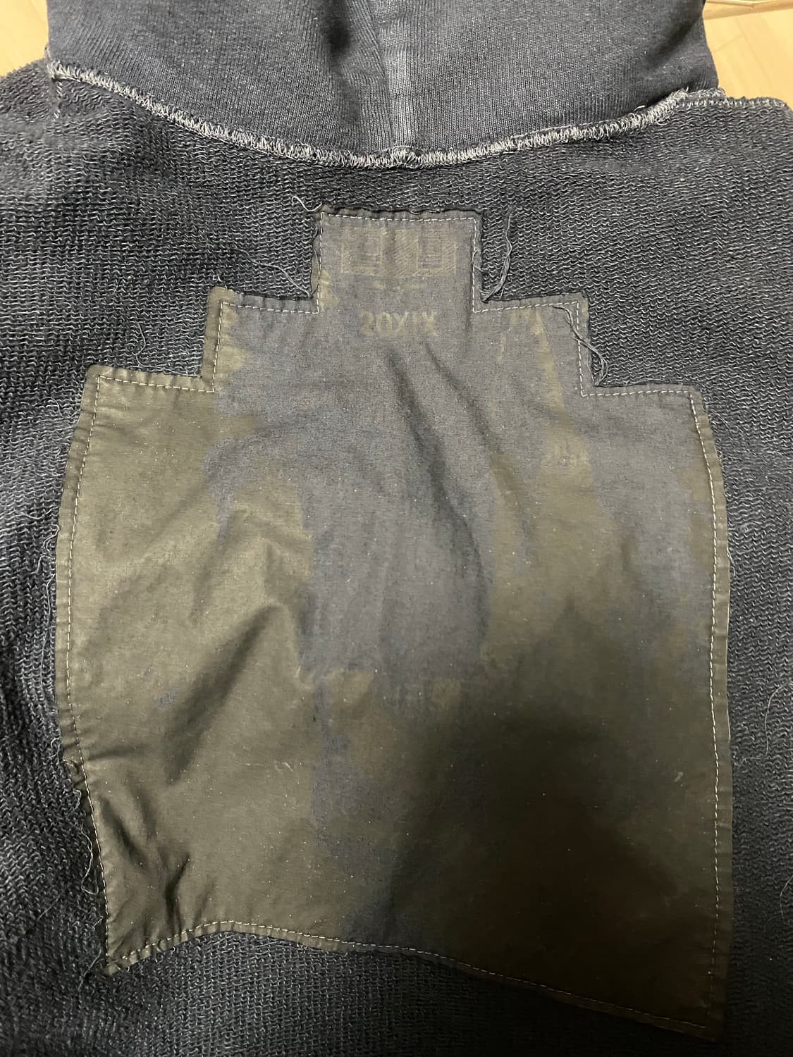 카브엠트 오버다이 큐브 후드 L 네이비 상품이미지10