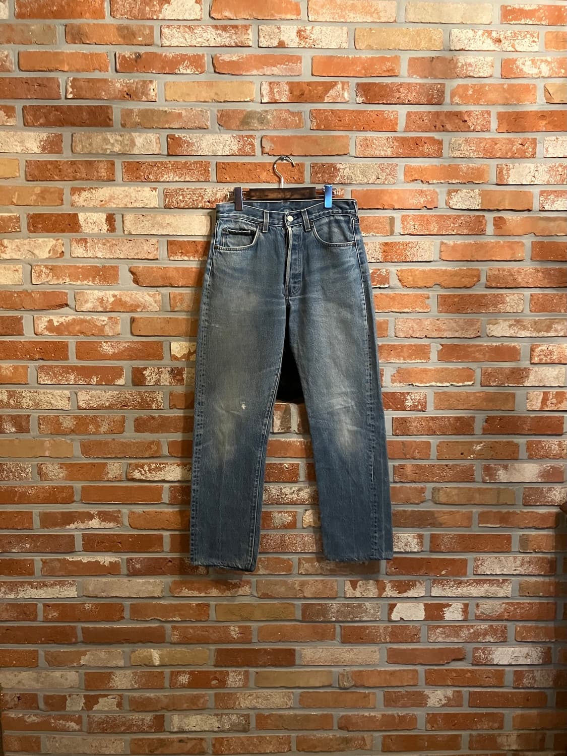 80s USA 빈티지 리바이스 501 이행기 데님 팬츠 상품이미지1