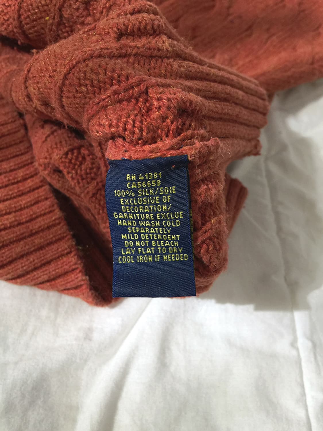 (MAN) 폴로랄프로렌 니트 스웨터 XL 상품이미지4