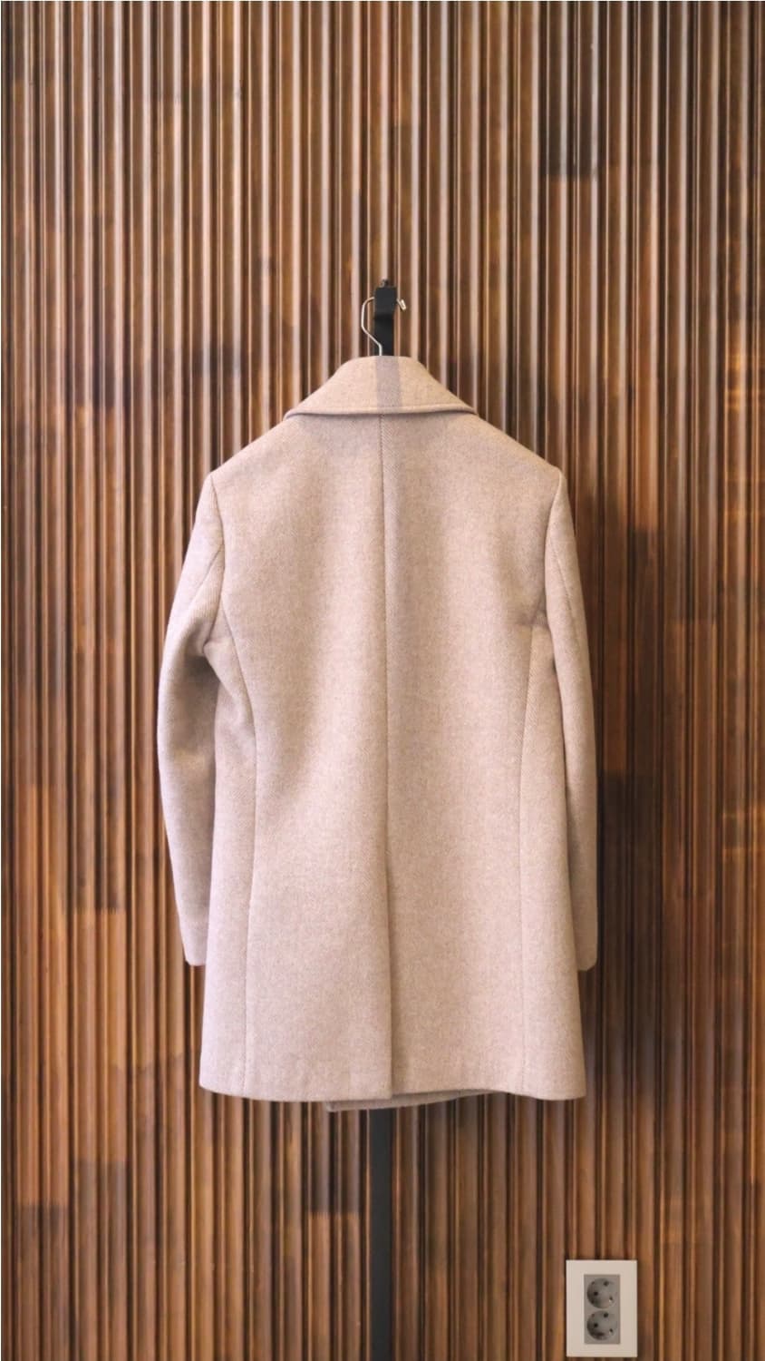 리즈 헤링본 더블코트 s 상품이미지5