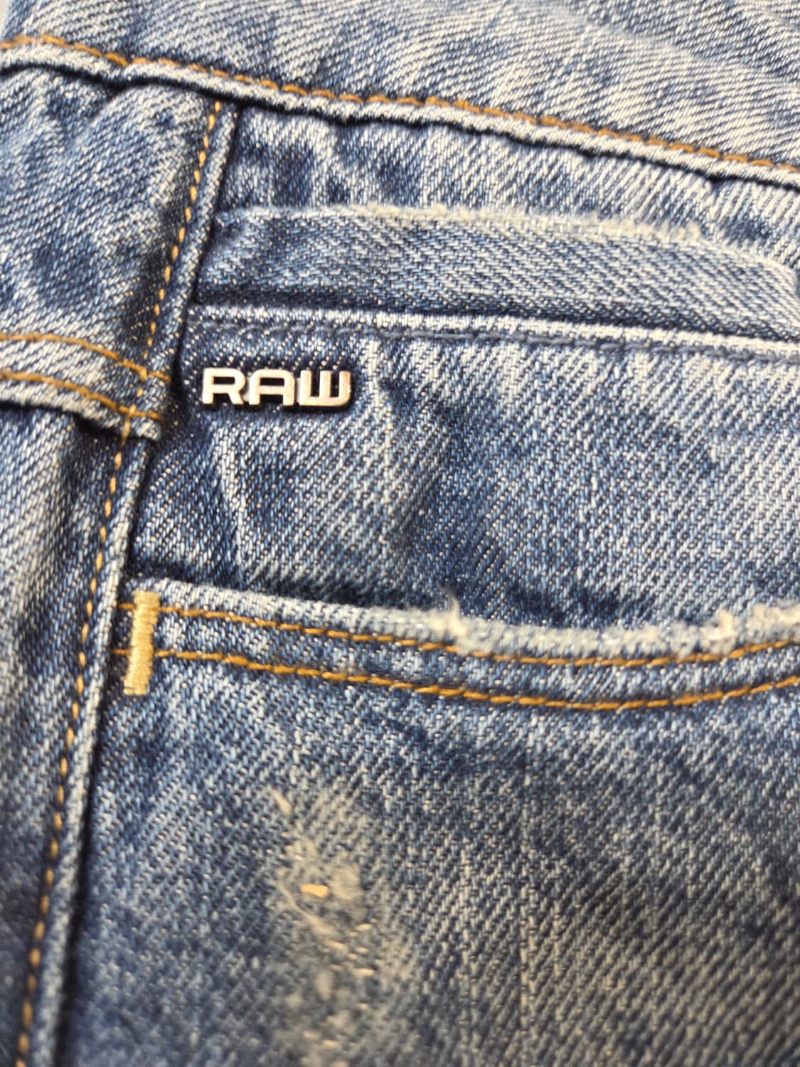G-Star Raw 패치워크 데님 팬츠(W26/L32) 상품이미지3