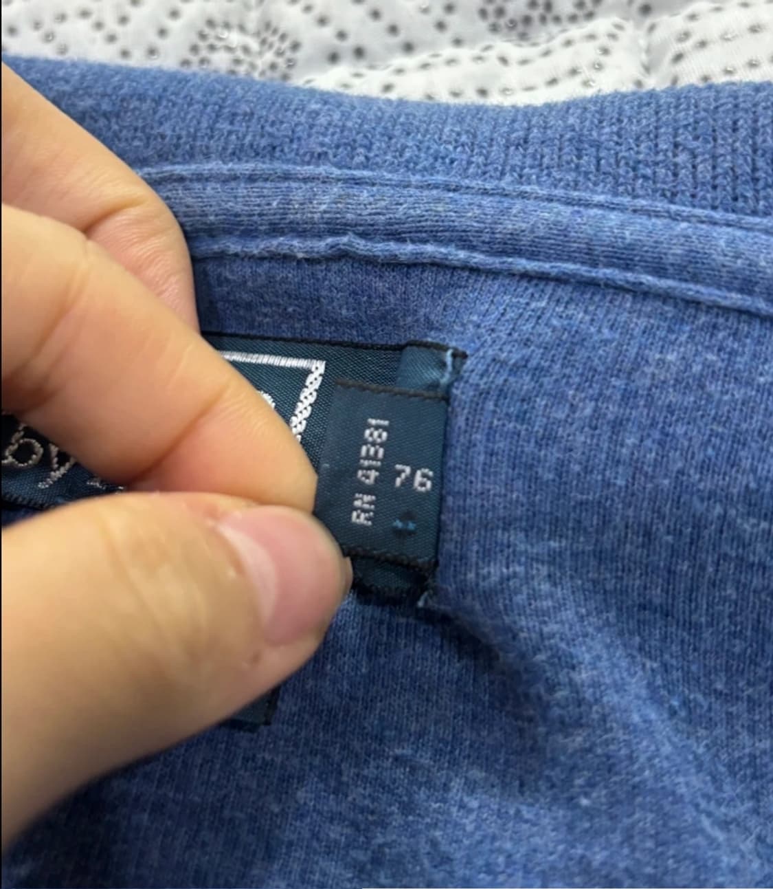 폴로 랄프로렌 하프집업 블루 95 상품이미지5