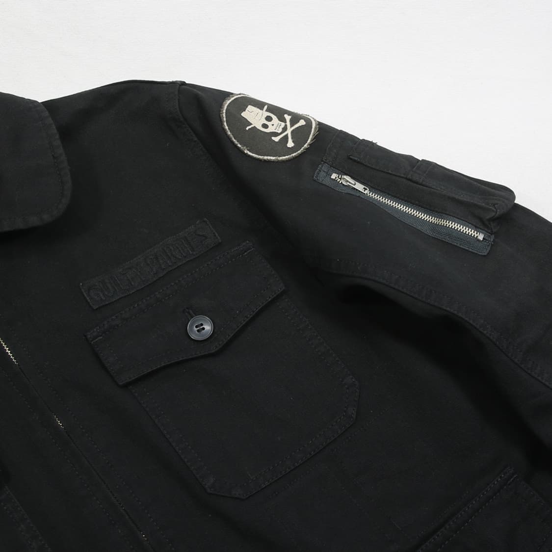 (착용컷) WACKO MARIA 밀리터리 자켓 (남성용 M) 상품이미지7