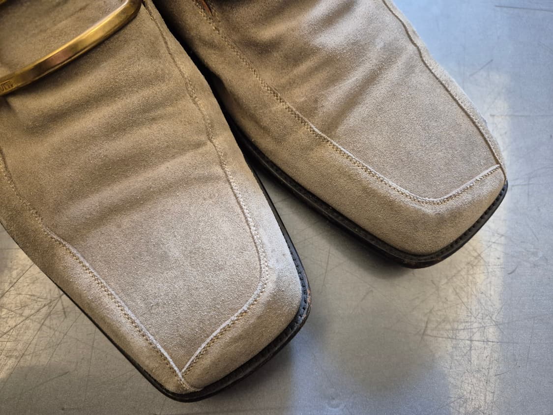 체사레 파지오티 스퀘어토 스웨이드 슈즈 상품이미지5