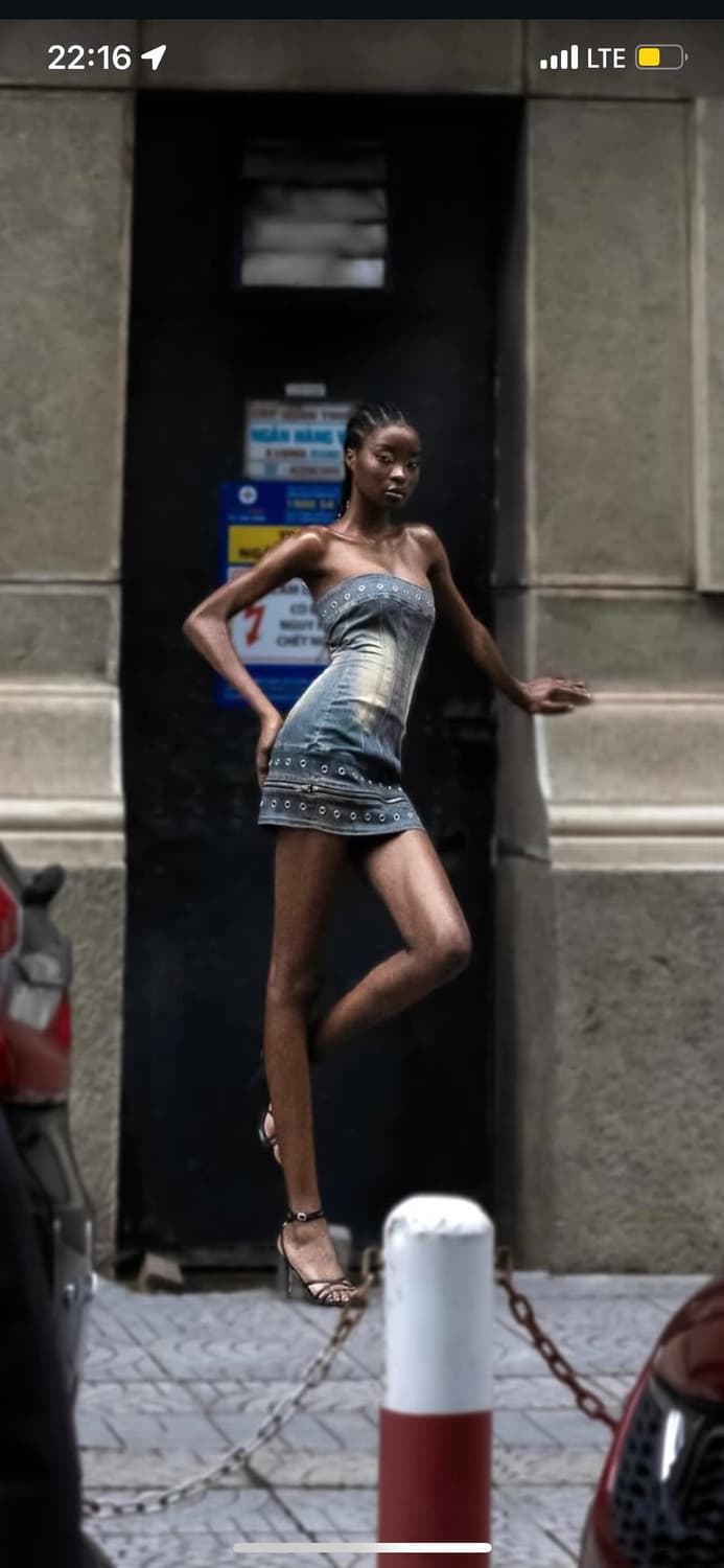 에이서스튜디오 데님 원피스 상품이미지2